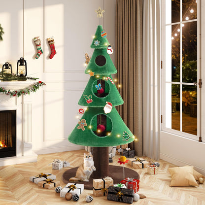 Indoor Cat Christmas Tree