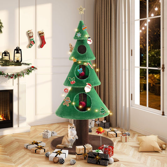Indoor Cat Christmas Tree