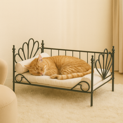 Elevated Metal Pet Sofa Bed