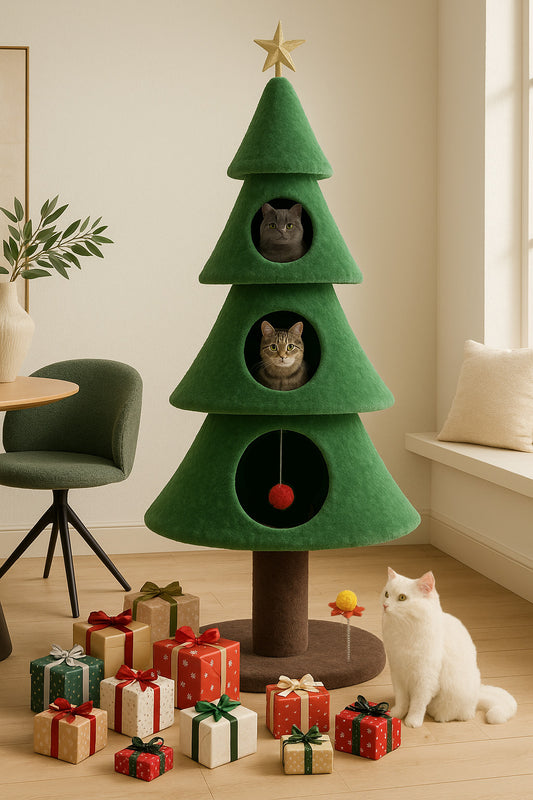 Indoor Cat Christmas Tree