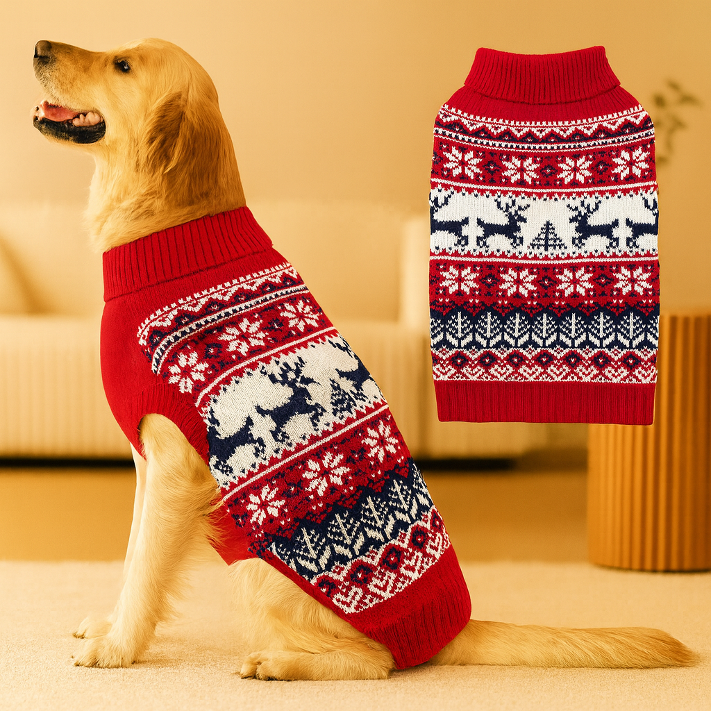Holiday Dog Sweater